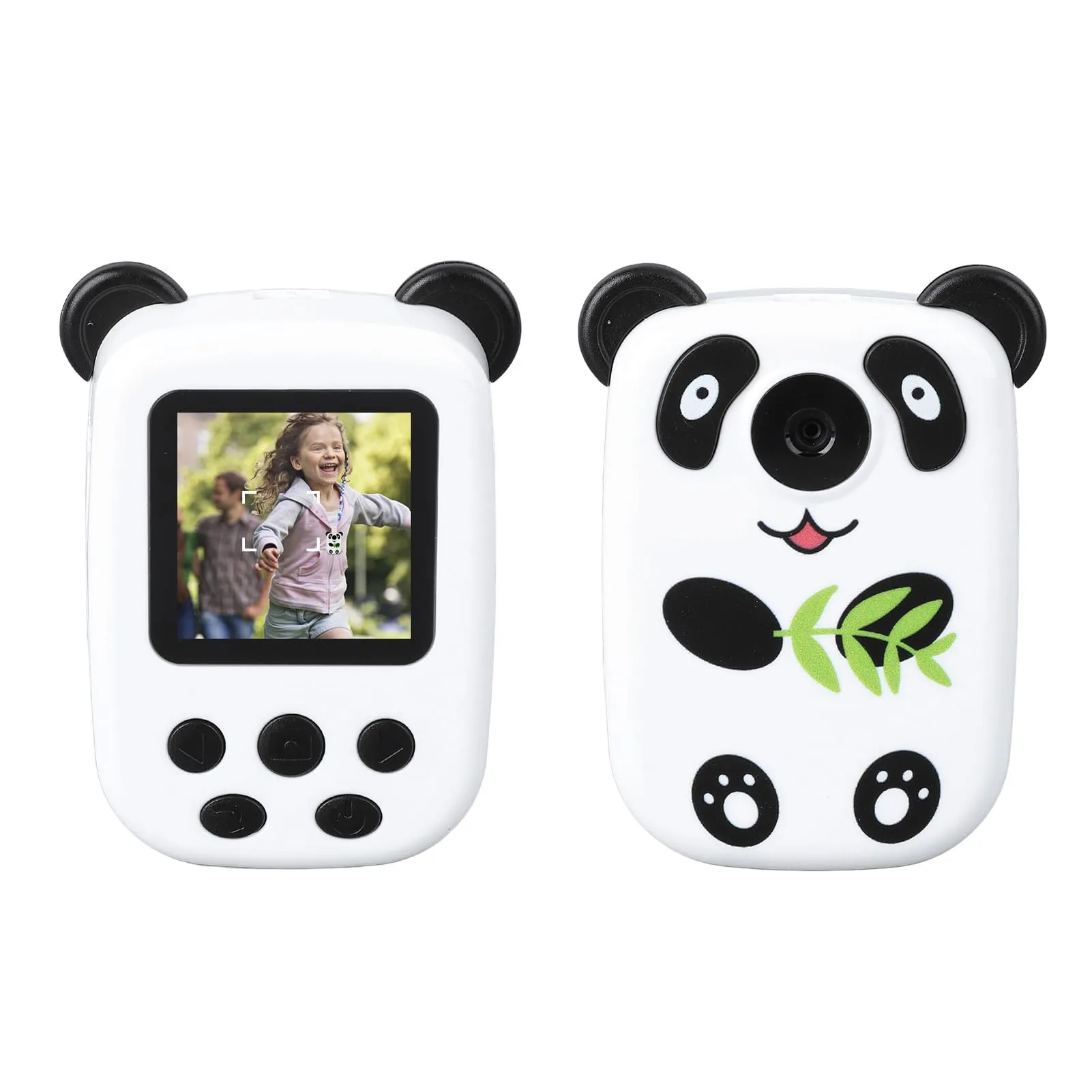 12MP Kids Digital Camera, Cartoon Shaped 1080P Video Camera, MP3 Function, IPS Screen