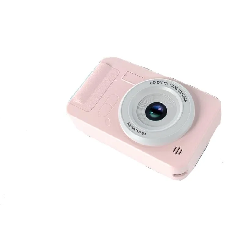 4K Digital Camera 44MP High-Definition Photography Travel Selfie Camera for Students (Pink)