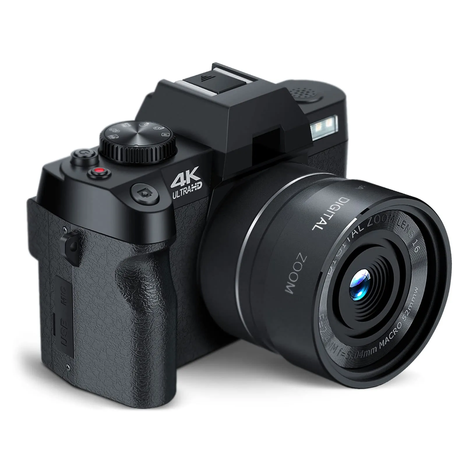 4K Digital Cameras with 180° Flip Screen for Photography & Vlogging by ATPLOES