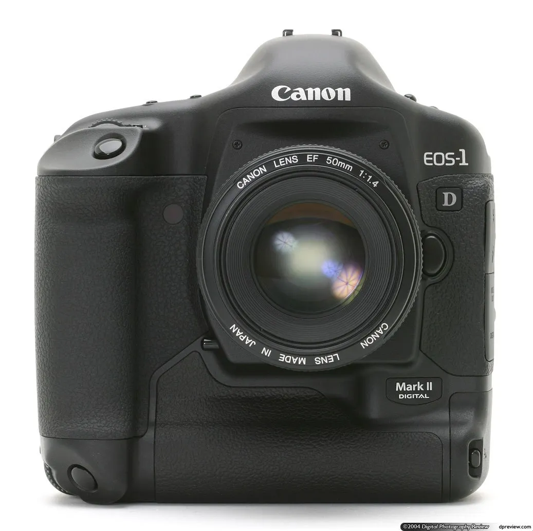 Canon EOS-1D Mark II 8.2MP Digital SLR Camera Body, Weather-Resistant, Fast Continuous Shooting