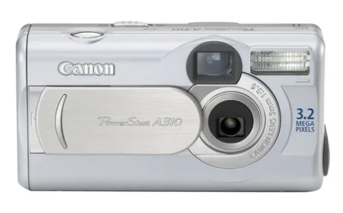 Canon PowerShot A310 3.2MP Digital Camera with 5.1x Zoom and PictBridge Compatibility