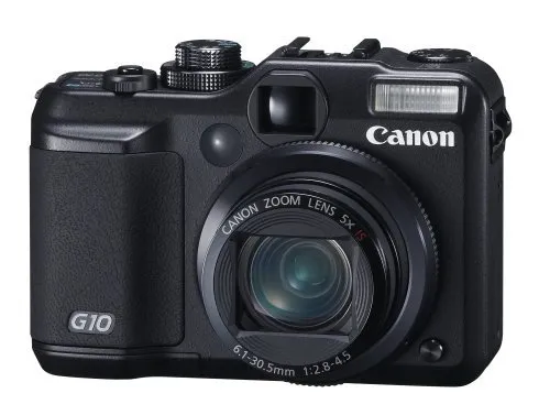 Canon Powershot G10 14.7MP Digital Camera 5x Zoom Wide Angle Optical Stabilizer (Renewed)