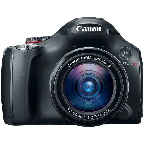 Canon SX40 HS 12.1MP Digital Camera with 35x Optical Zoom & 2.7-Inch Vari-Angle LCD