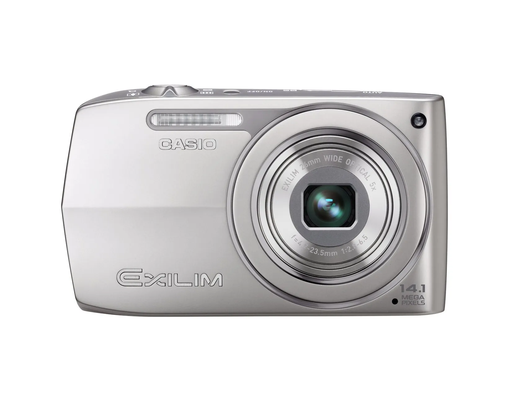 Casio EX-Z2000 14.1MP Digital Camera, 5x Zoom, 3.0' LCD, CCD Stabilization, Silver