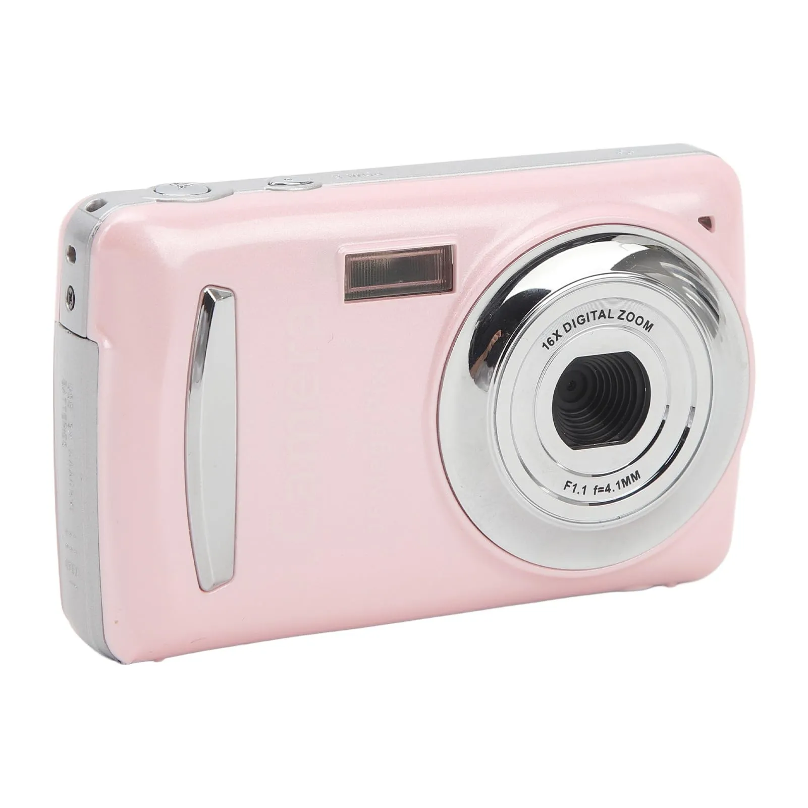 Digital Camera 1080P FHD 16MP with 16X Zoom, 2.4' Display, Auto Focus & Stabilization