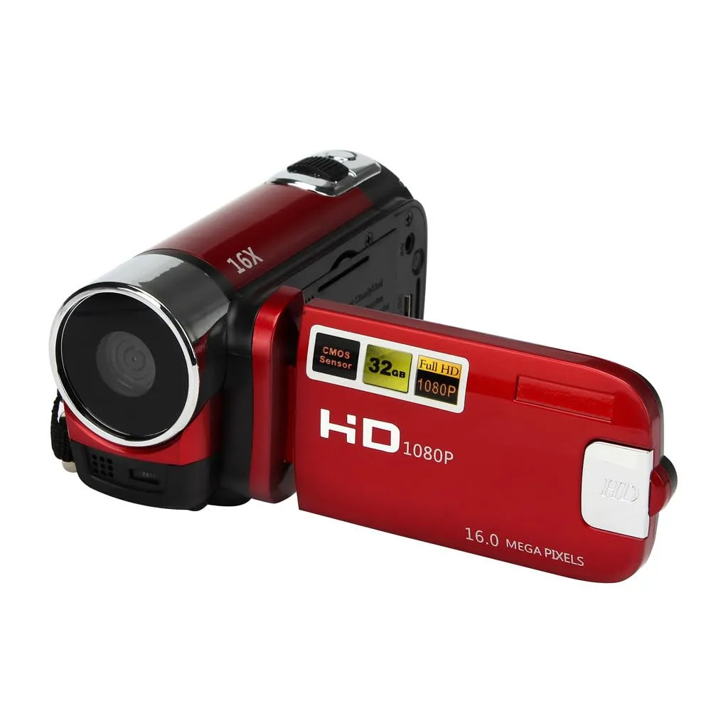 Digital Camera 1080p Professional Vlogging Camera with 16X Zoom and 2.7-Inch LCD Screen