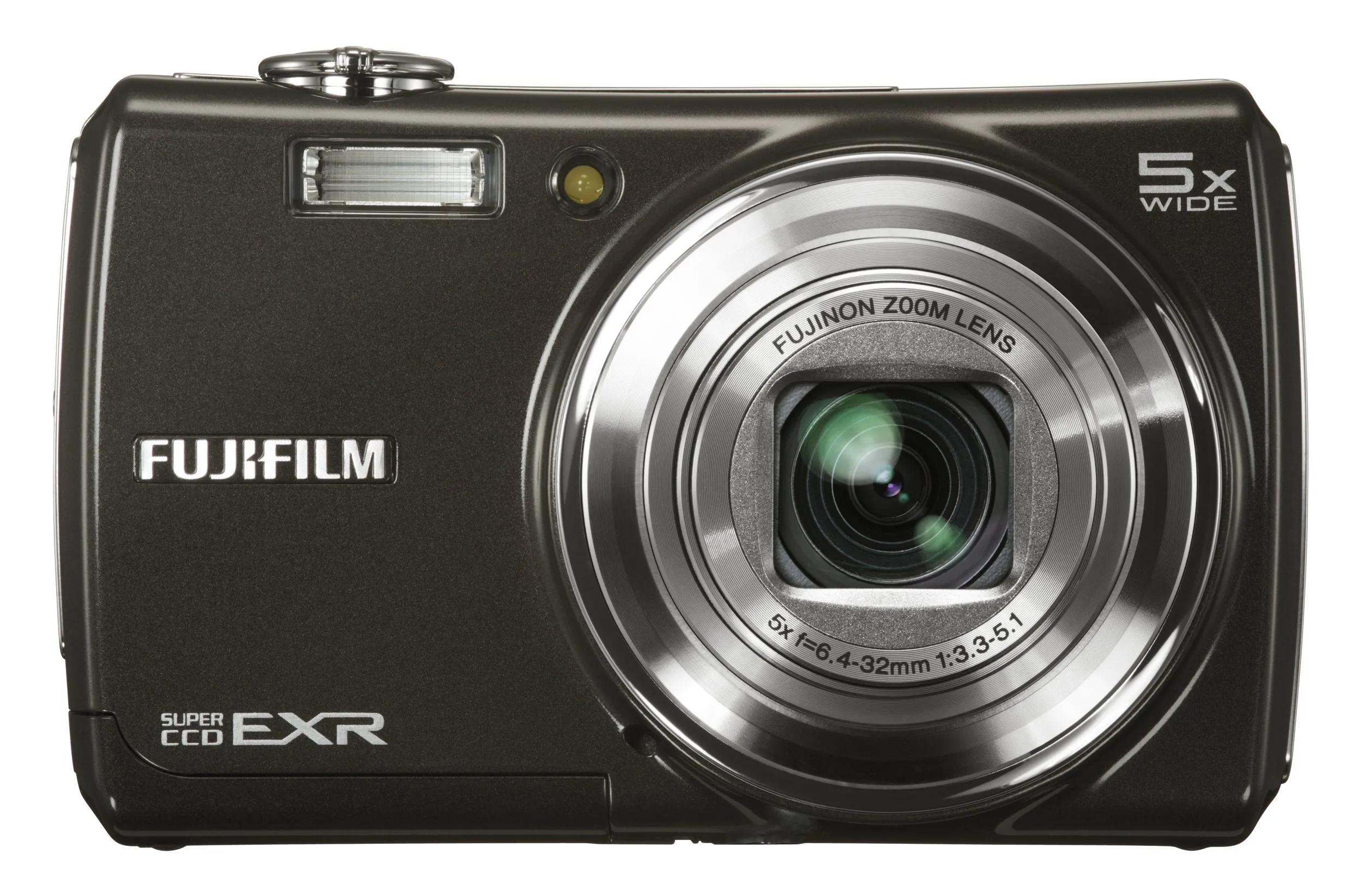 Fujifilm FinePix F200EXR 12MP Digital Camera with 5x Wide Angle Zoom in Black