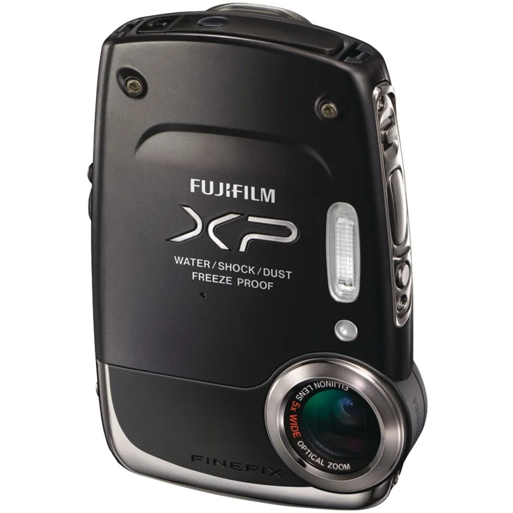 Fujifilm FinePix XP20 14MP Digital Camera - 5x Zoom, Waterproof, Shockproof, Black