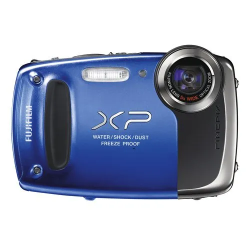 Fujifilm FinePix XP55 14MP Waterproof Digital Camera - Blue, Shockproof, Dustproof, 5x Zoom