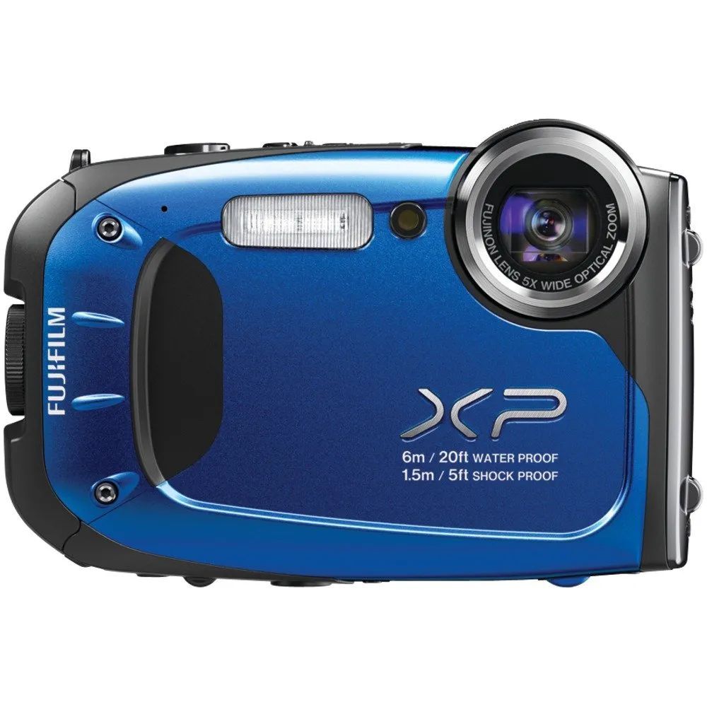 FUJIFILM FinePix XP60 16MP Digital Camera in Blue – Capture Stunning Moments with Clarity