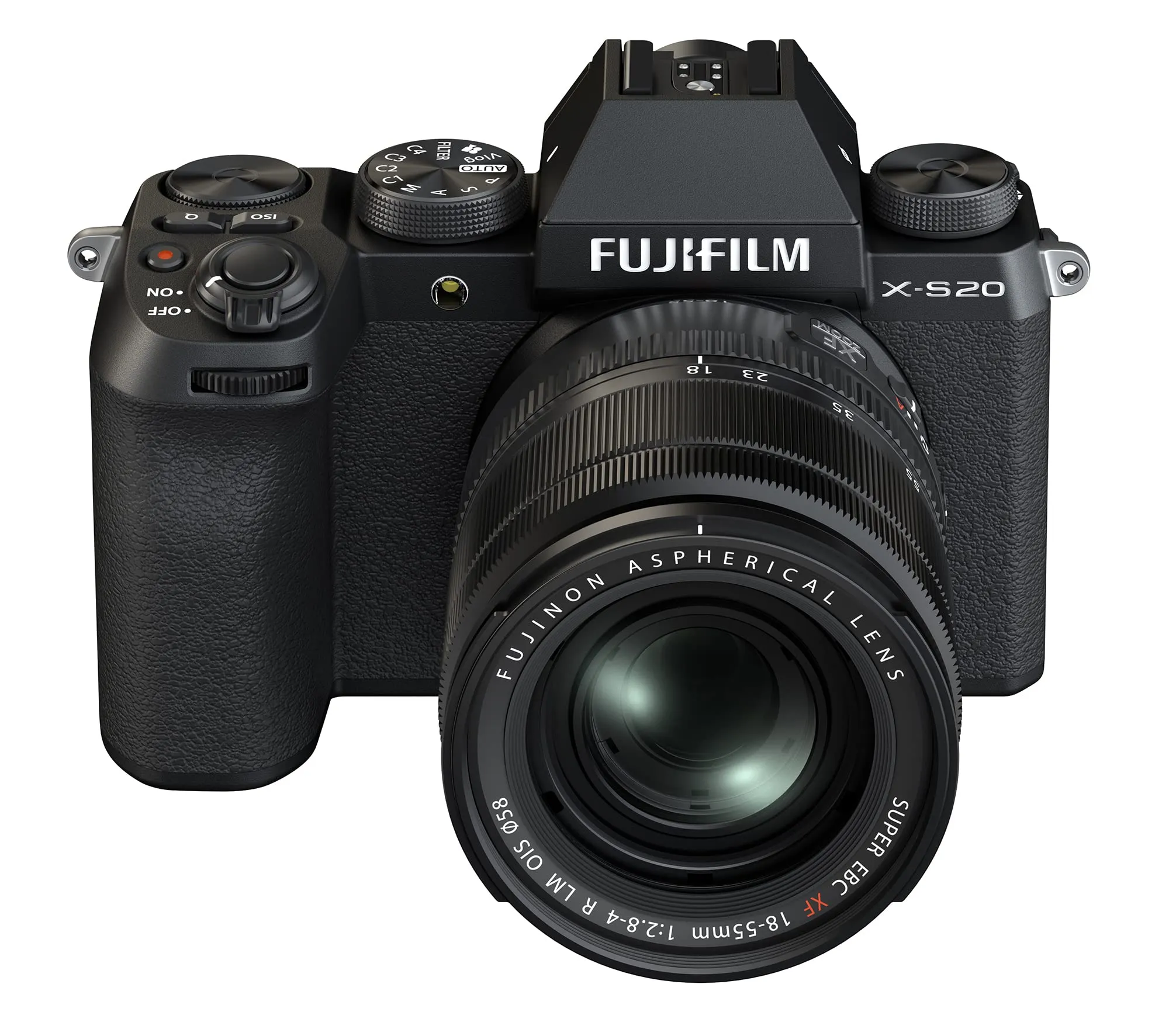 Fujifilm X-S20 Mirrorless Digital Camera Kit with XF18-55mm Lens - Black (Renewed)