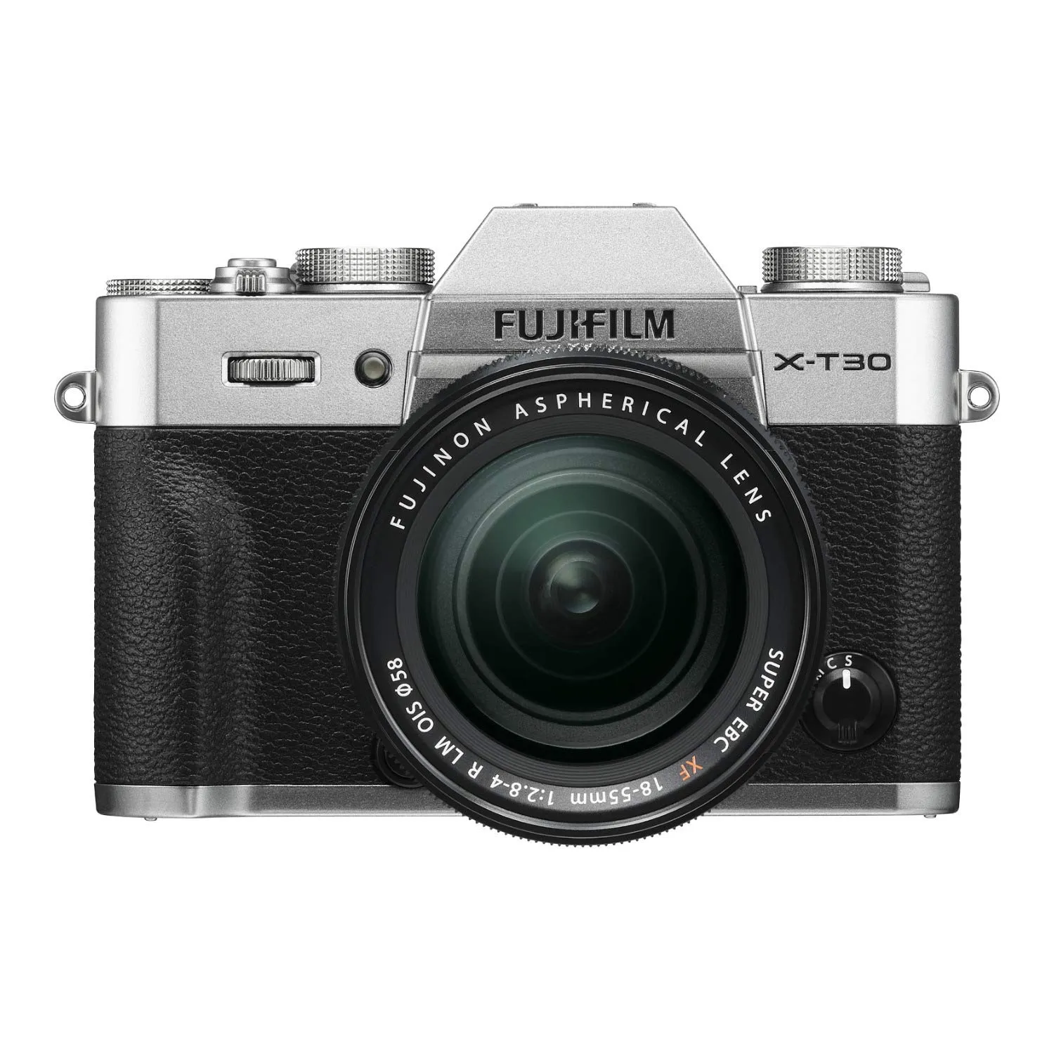 Fujifilm X-T30 Mirrorless Digital Camera Kit - 26.1MP, 4K Video, XF18-55mm, Silver