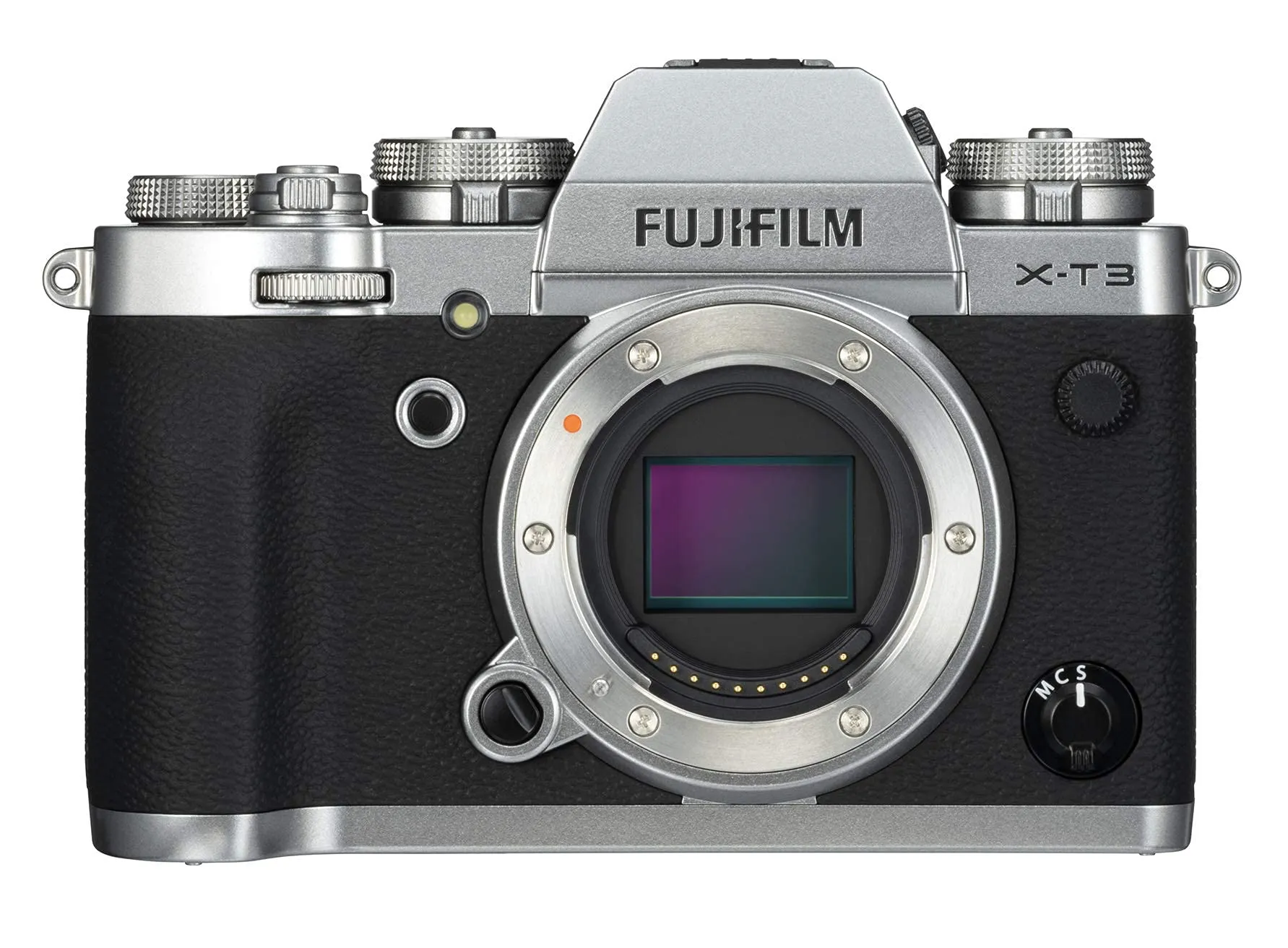 Fujifilm X-T3 Mirrorless Camera Body - Silver, 26.1MP, 4K Video, Renewed Quality