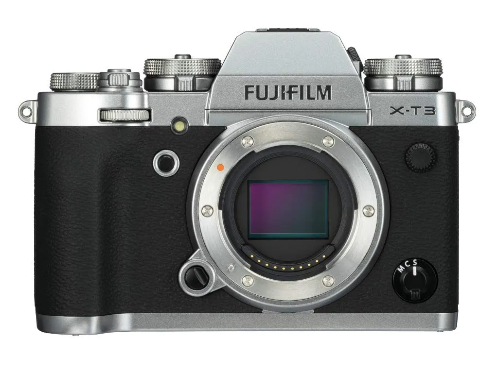 Fujifilm X-T3 Silver Mirrorless Digital Camera with XF16-80mm, 26.1MP, 4K, and EVF