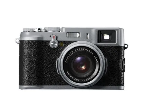 Fujifilm X100S 16MP Digital Camera Silver, 2.8' LCD, Hybrid Viewfinder, Certified Refurbished