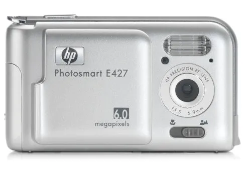 HP Photosmart E427 6MP Digital Camera with 5x Zoom and 2-Inch LCD Screen