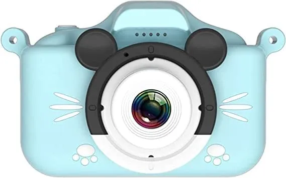 Kids Digital Video Camera Toys for 3-8-Year-Old Girls - Shockproof Birthday Gifts