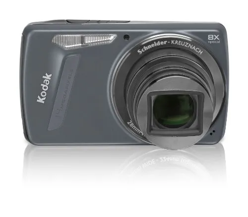 Kodak Easyshare M580 14MP Digital Camera, 8x Zoom, 3-Inch LCD, Stylish Blue Design