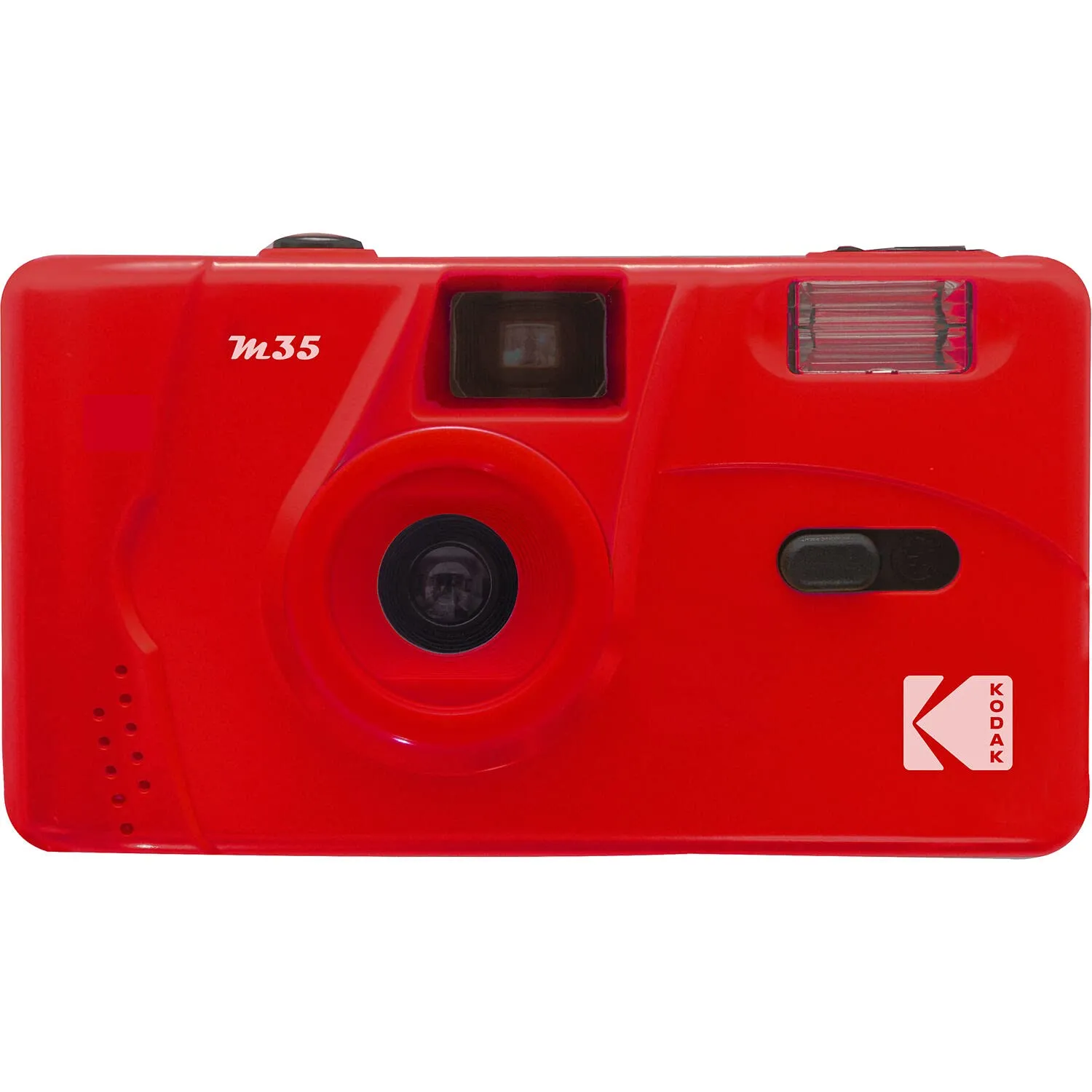 KODAK M35 Rechargeable 35mm Camera with Fixed Wide Angle Lens, Optical Viewfinder, Red