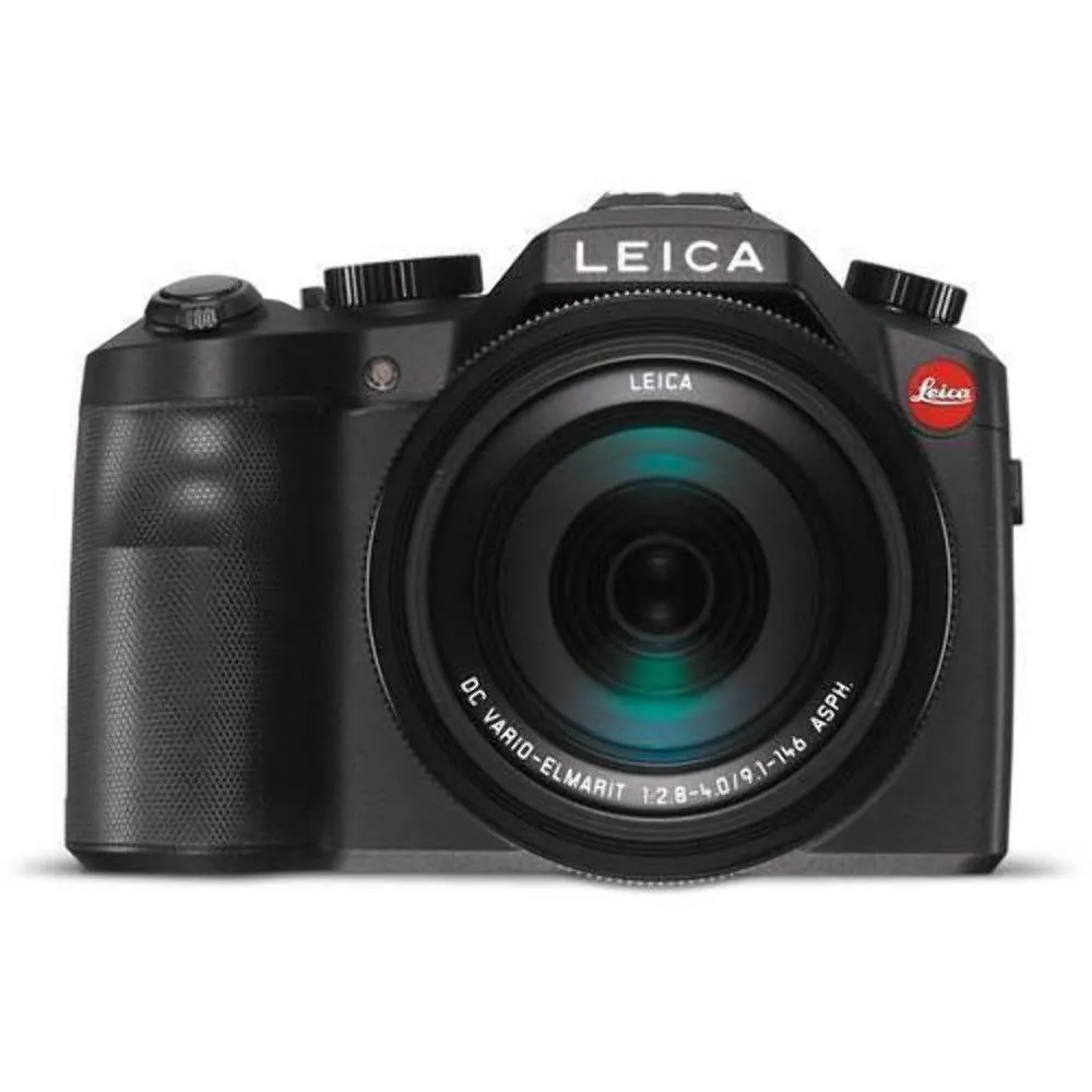 Leica V-Lux 20MP Digital Camera, 3-Inch LCD, 4K Video, Integrated EVF, Wi-Fi/NFC, Black