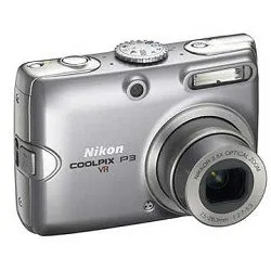 Nikon Coolpix P3 8.1MP Digital Camera with 3.5x Optical Zoom and Wi-Fi Capability