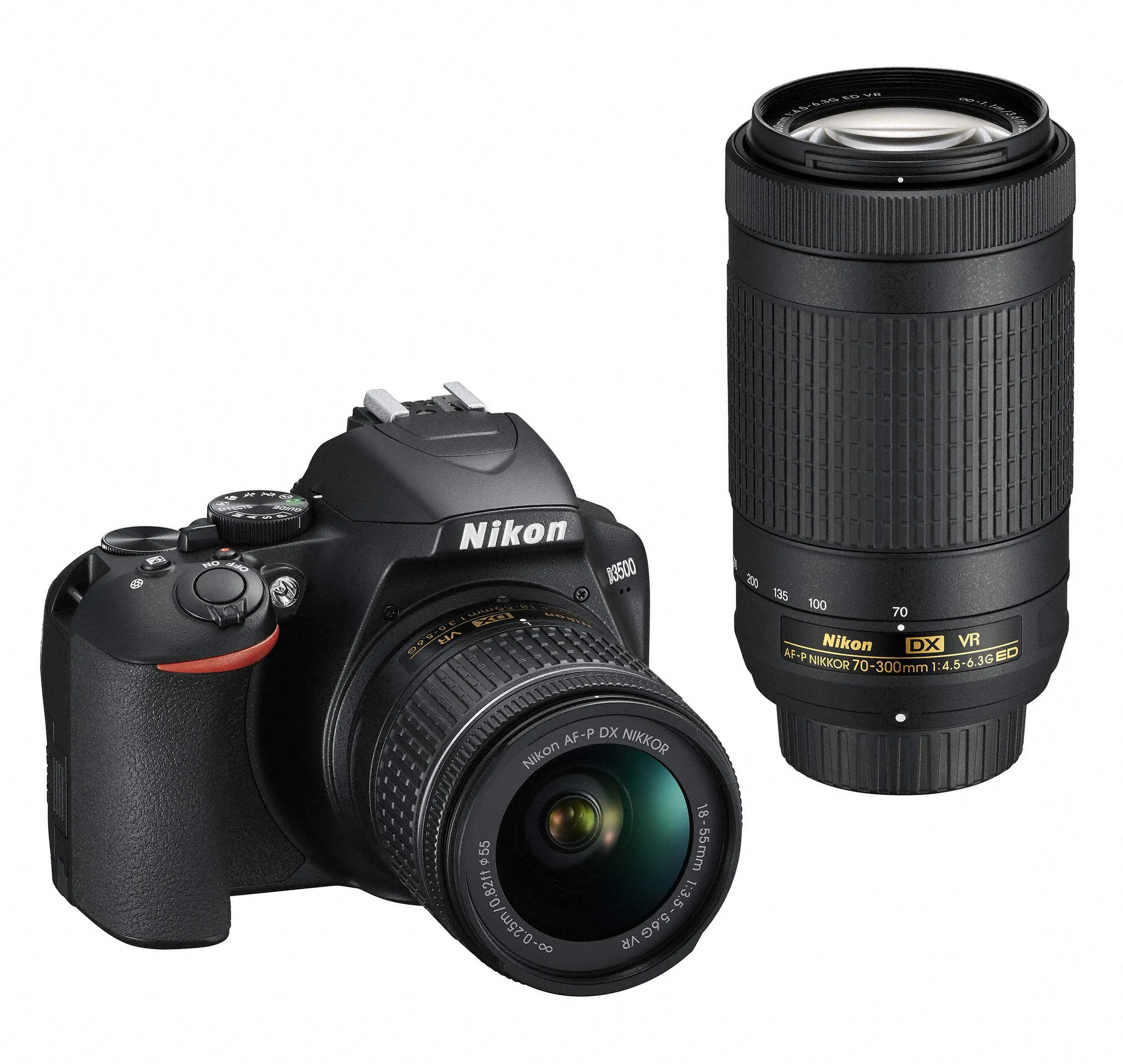 Nikon D3500 24.2MP DSLR with 18-55mm & 70-300mm Lenses - Easy-to-Use, Compact, High Quality