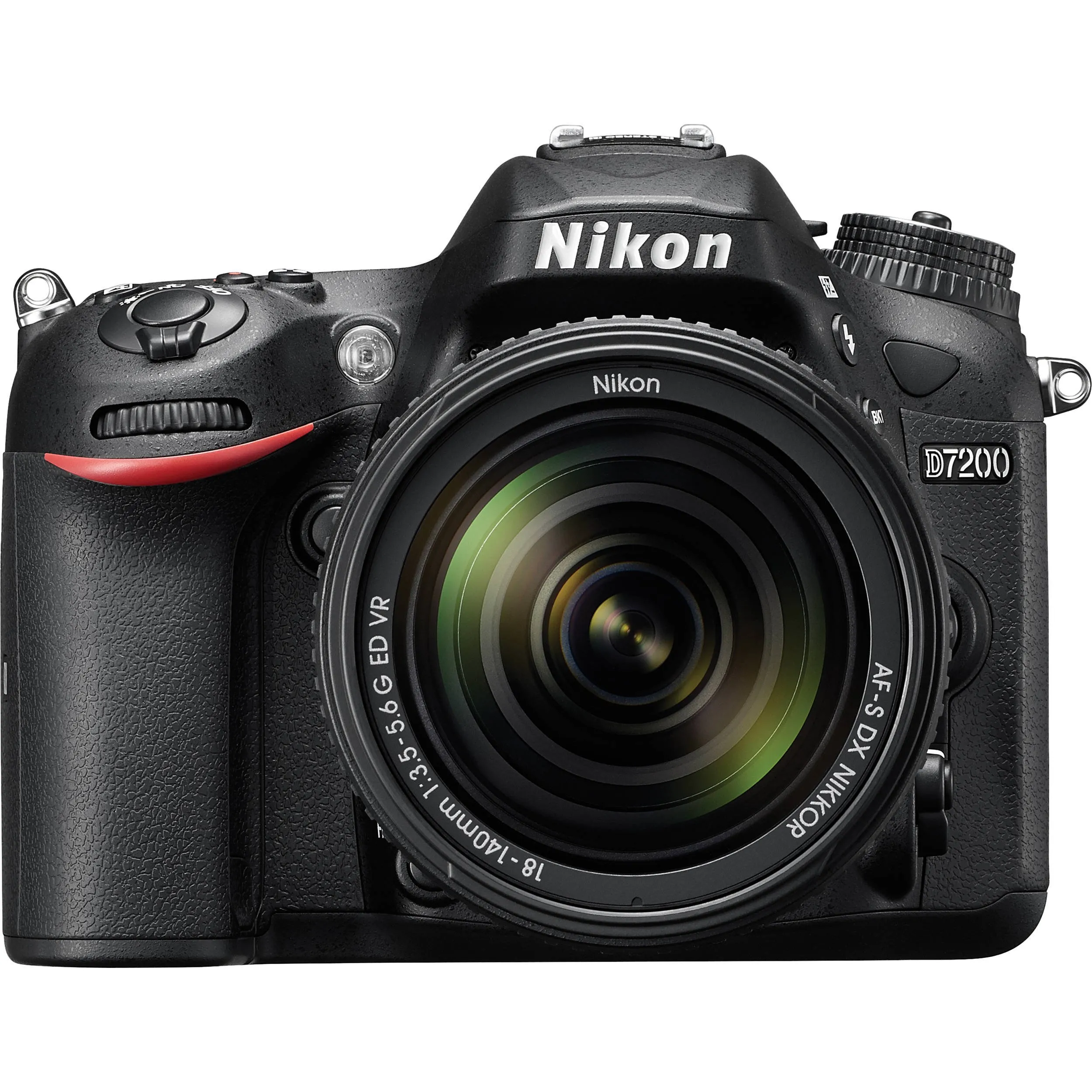 Nikon D7200 DX-format DSLR Camera with 18-140mm VR Lens, 24.2MP, Wi-Fi, Black