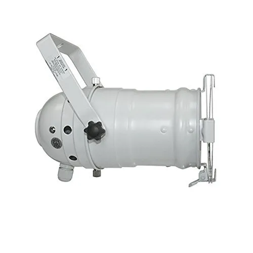 Odyssey LSPAR30W Par 30 White Aluminum Light Fixture with E-27 Socket & Hanging Yoke