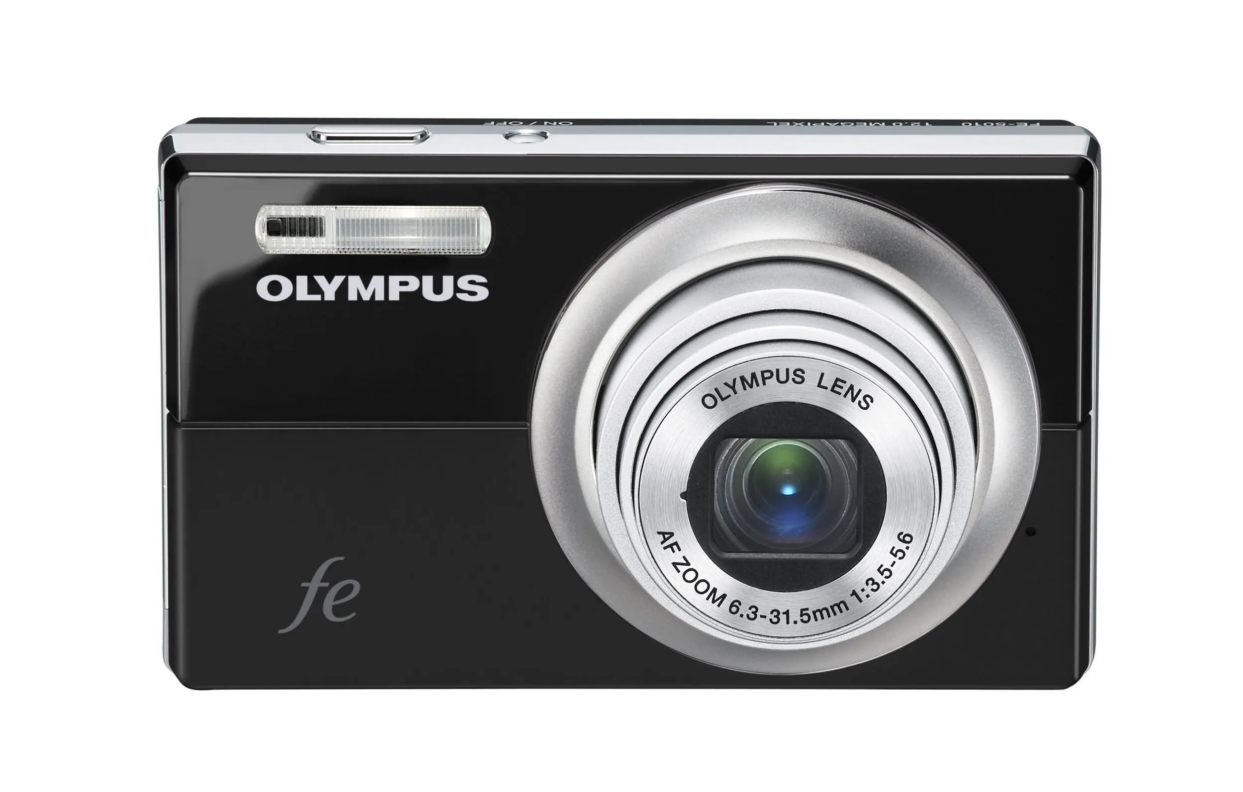 Olympus FE-5010 12MP Digital Camera with 5x Optical Dual Image Stabilized Zoom, Black