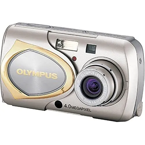 Olympus Stylus 410 4MP Digital Camera with 3x Optical Zoom and All-Weather Protection