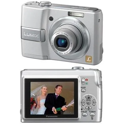 Panasonic DMC-LS80S 8MP Digital Camera Silver with 3x Optical Zoom & Image Stabilization