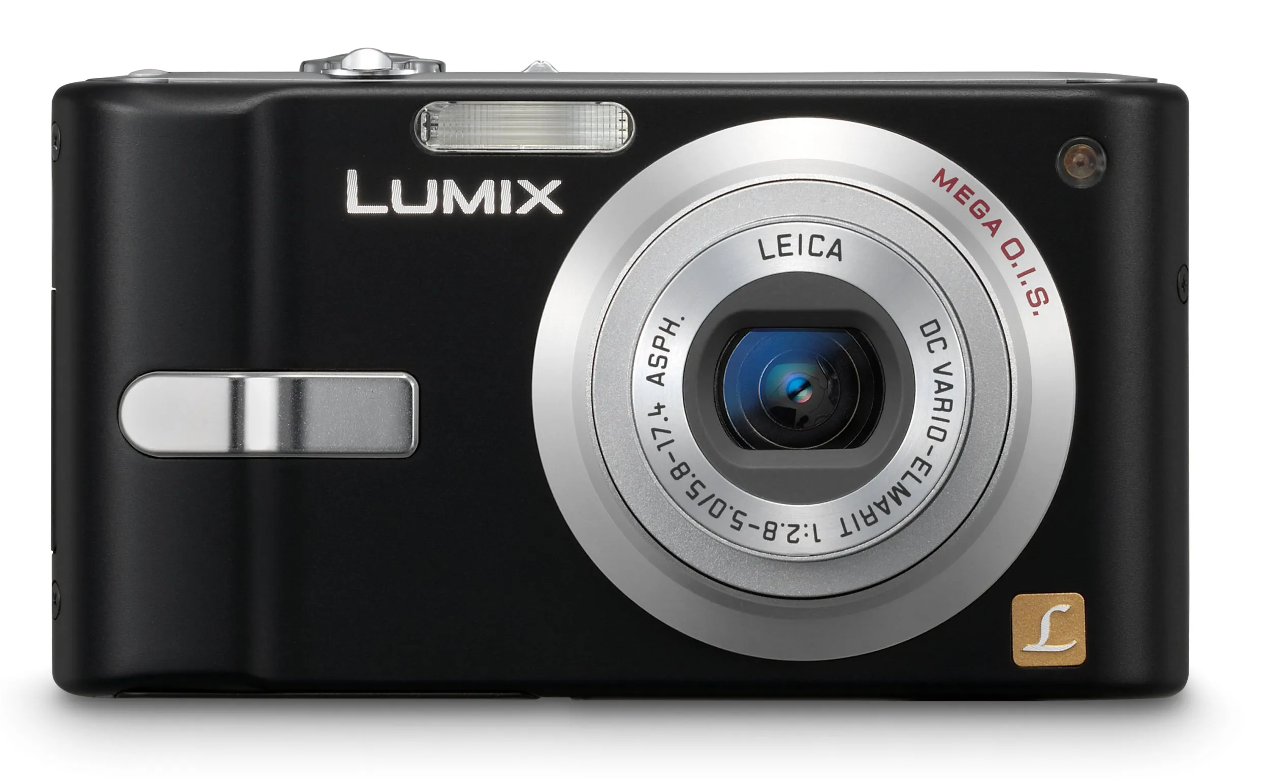 Panasonic Lumix DMC-FX12K 7.2MP Digital Camera, 3x Optical Zoom, 2.5-Inch LCD, Black