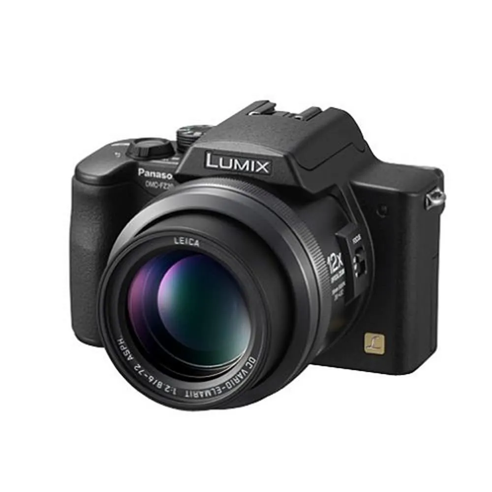 Panasonic Lumix DMC-FZ20K 5MP Digital Camera - 12x Zoom, Image Stabilized, Compact, Black