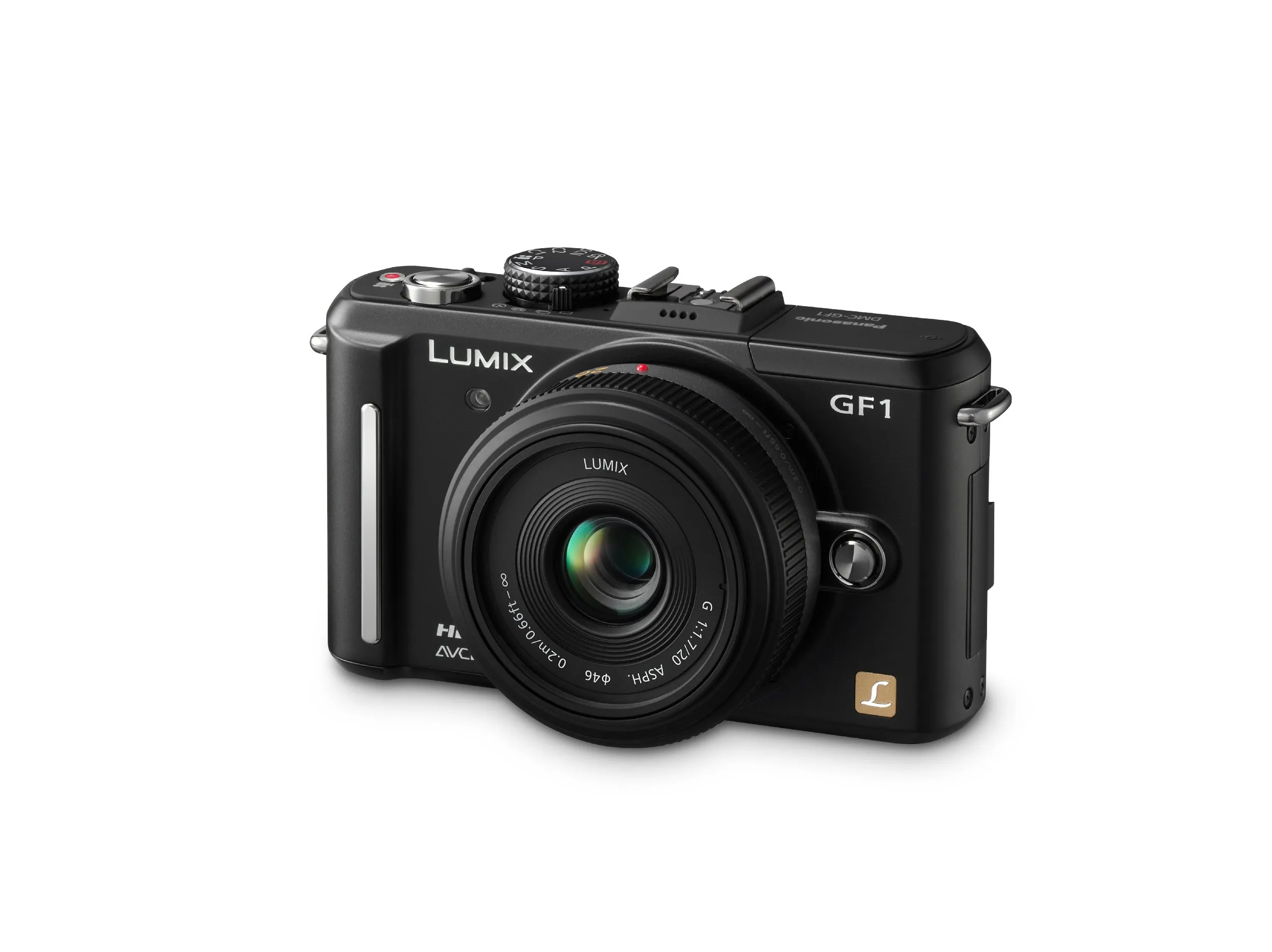 Panasonic Lumix DMC-GF1 12.1MP Micro Four-Thirds Camera with 20mm f/1.7 Aspherical Lens