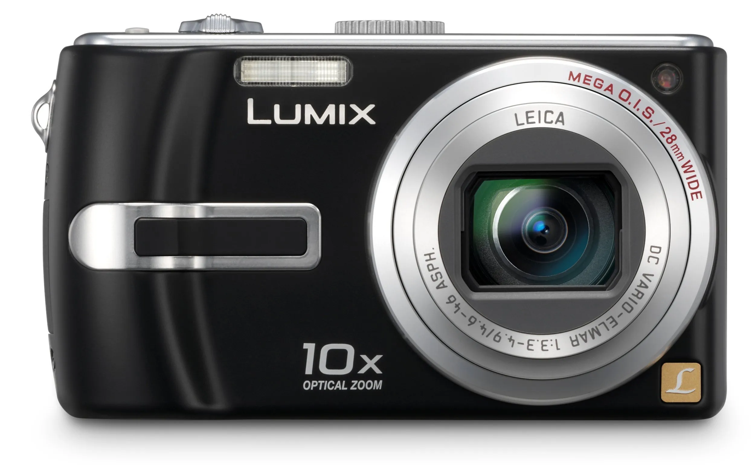 Panasonic Lumix DMC-TZ3K 7.2MP Digital Camera Black with 10x Optical Image Stabilized Zoom