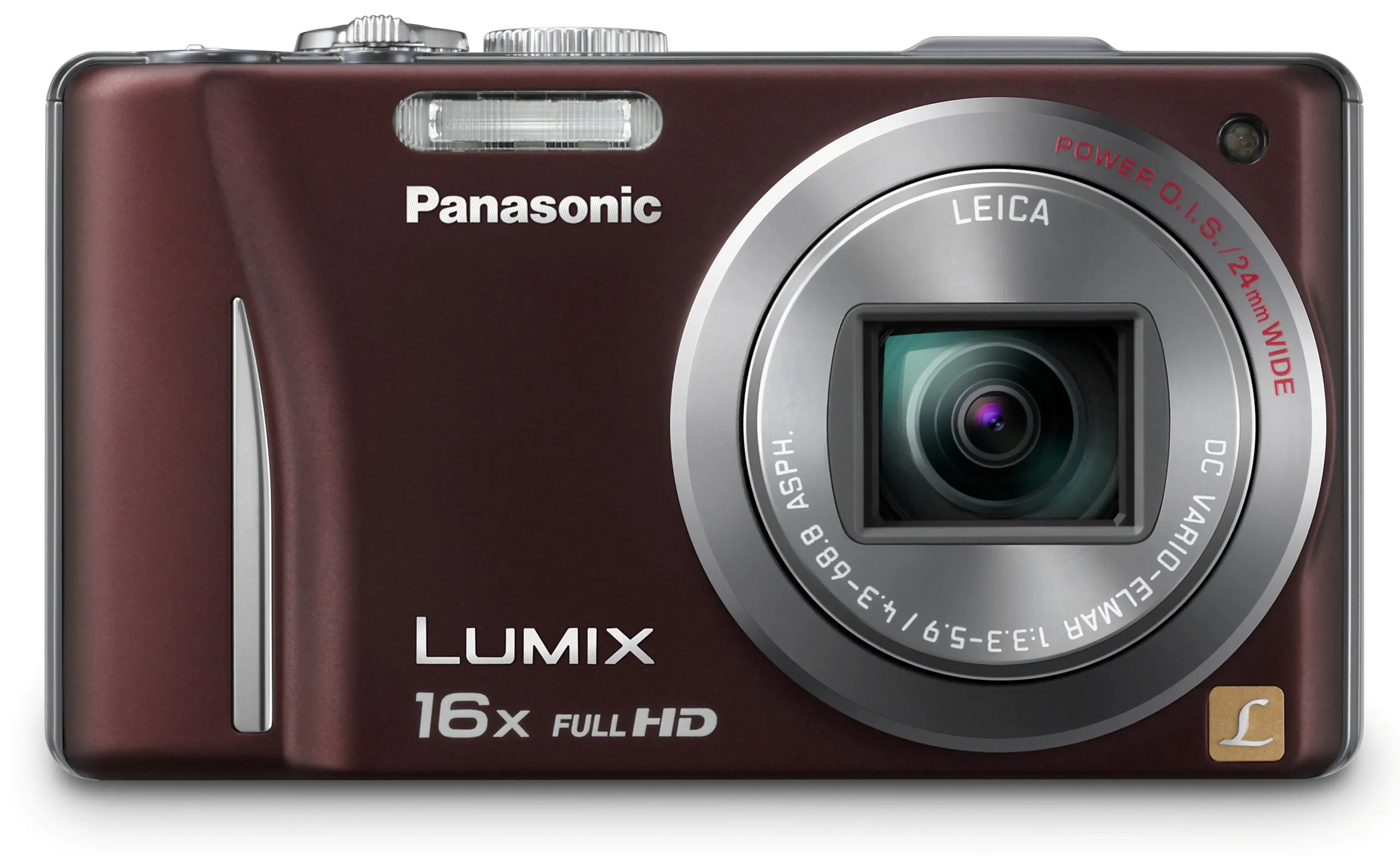 Panasonic Lumix DMC-ZS10 14.1 MP Digital Camera with 16x Zoom, Built-In GPS, Brown