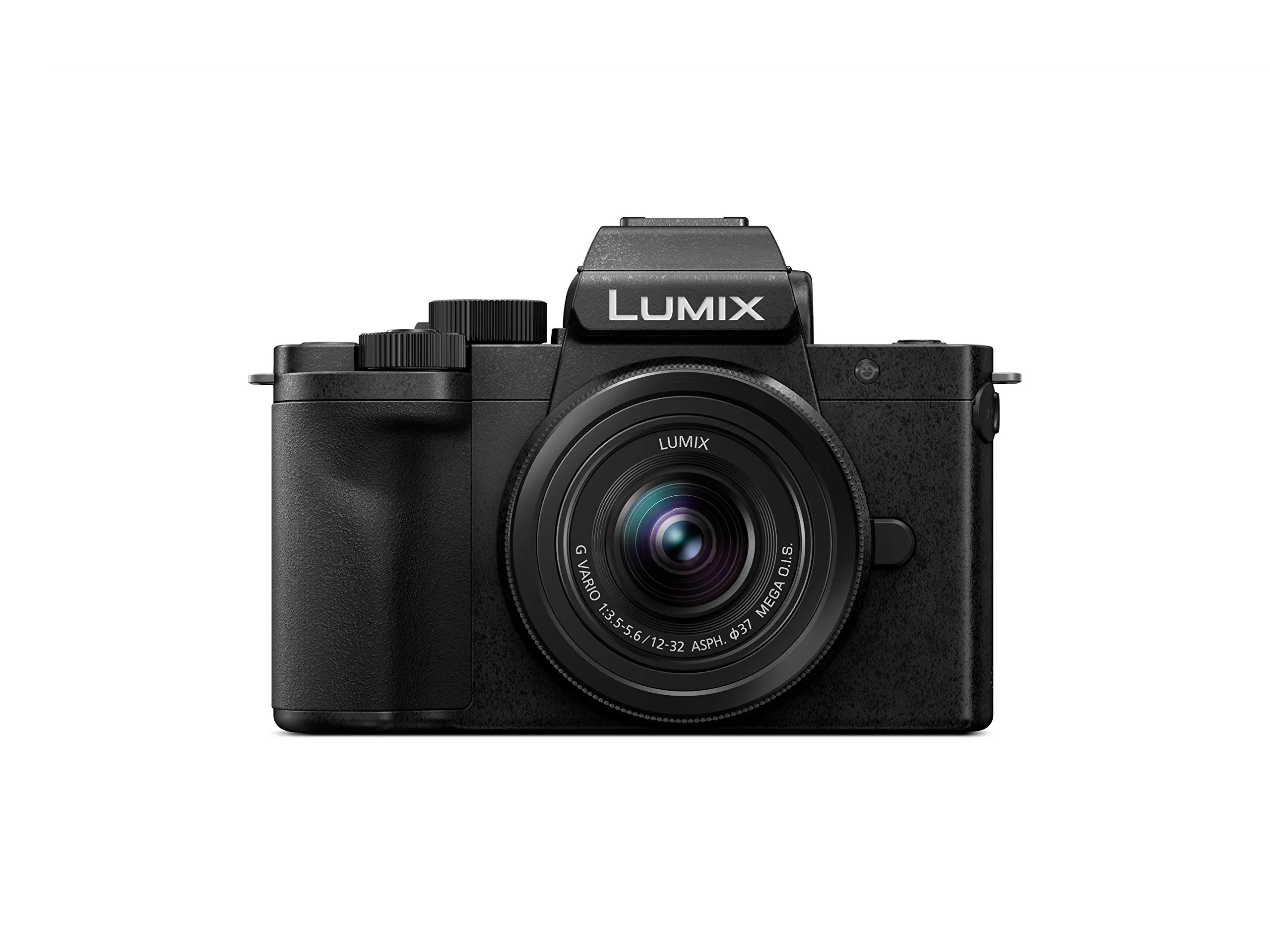 Panasonic LUMIX G100 4K Mirrorless Camera, 12-32mm Lens, Built-in Tracking Microphone, Black