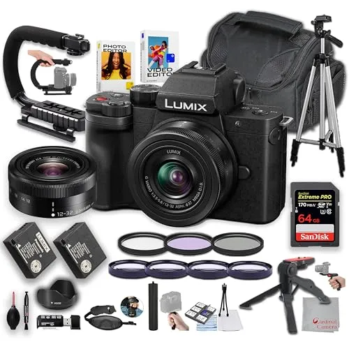 Panasonic Lumix G100D Mirrorless Camera Bundle