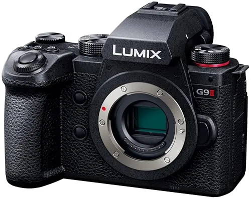 Panasonic LUMIX G9II 25.2MP Micro Four Thirds Camera, DC-G9M2BODY - High-Res Video & Autofocus