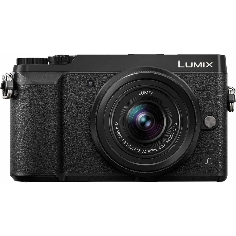 PANASONIC LUMIX GX85 Camera 12-32mm Lens 4K Stabilization Touch Display Black DMC-GX85KK