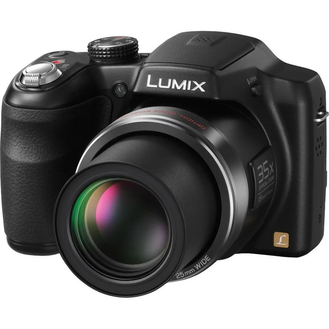 Panasonic Lumix LZ30 16.1MP Digital Camera with 35x Optical Zoom & 3-Inch LCD (Black)