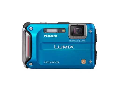 Panasonic Lumix TS4 12.1MP Waterproof Camera with 4.6x Zoom, Shockproof, Dustproof - Blue