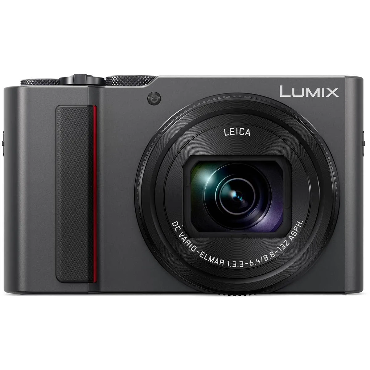 Panasonic LUMIX ZS200D 4K 20.1MP Digital Camera with 15X LEICA Lens, WiFi, Silver