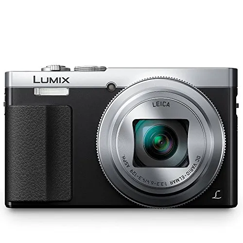 PANASONIC LUMIX ZS50 Camera, 30X LEICA Lens, 12.1MP, Eye Viewfinder, DMC-ZS50S USA SILVER