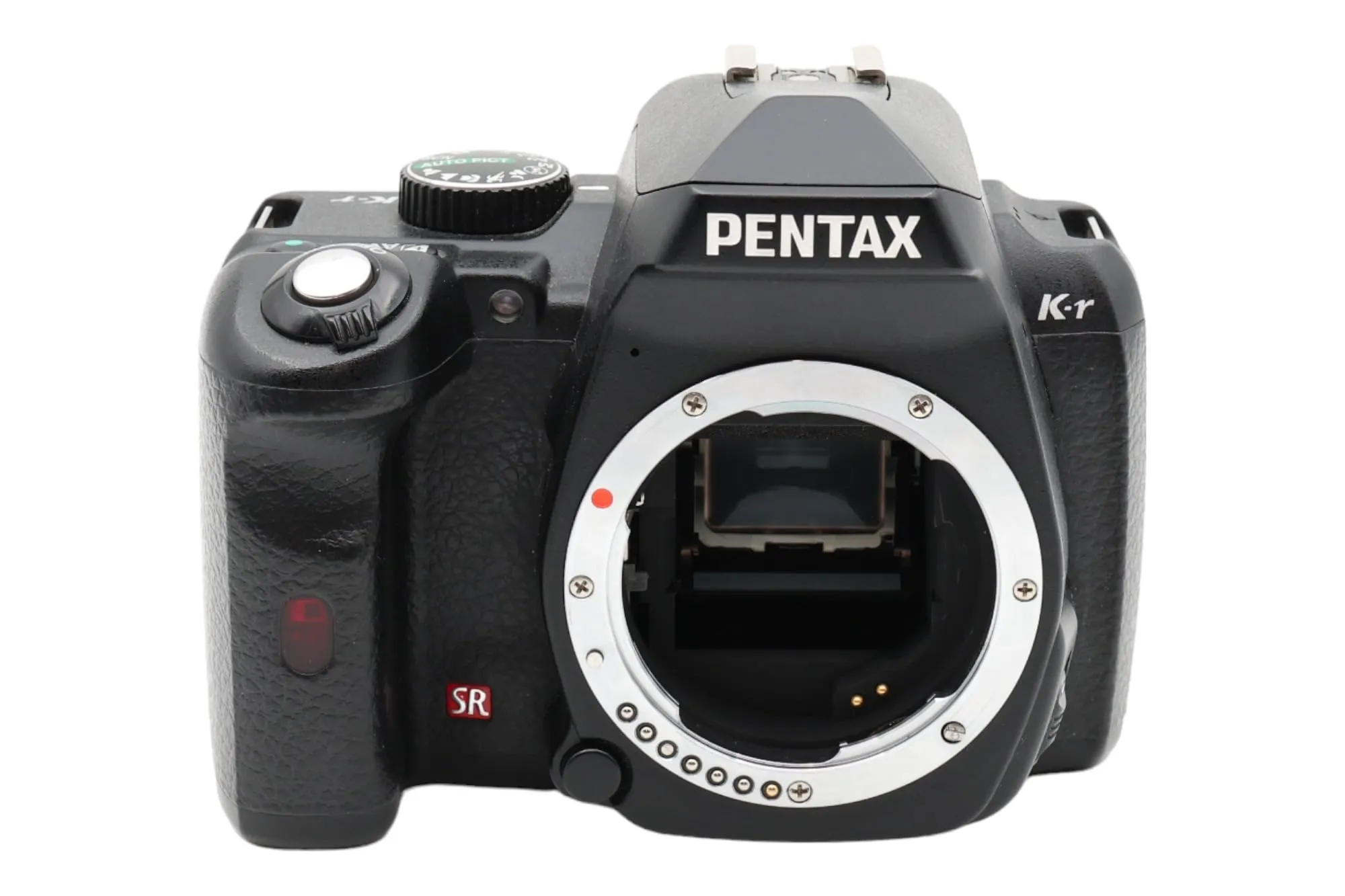 Pentax K-r Body DSLR Camera - Good Condition with Light Scratches on Display