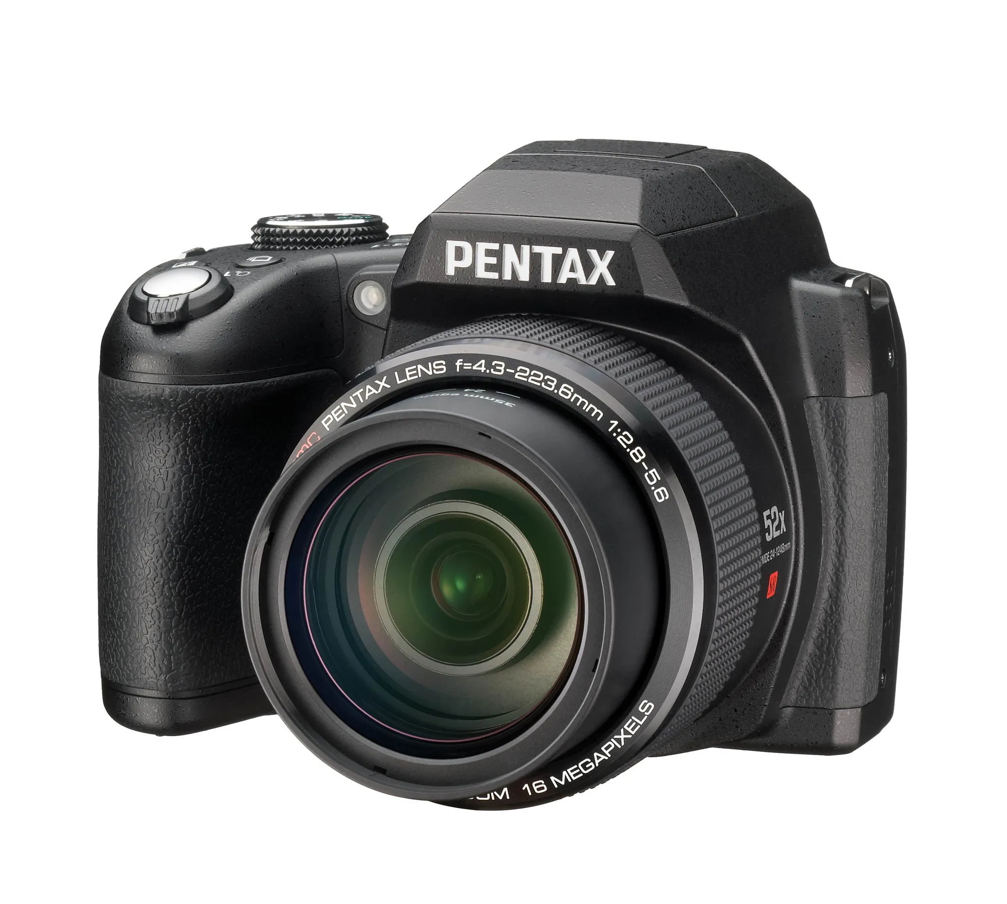 Pentax XG-1 16MP Digital Camera with 52x Zoom & 3-Inch LCD Screen - Black