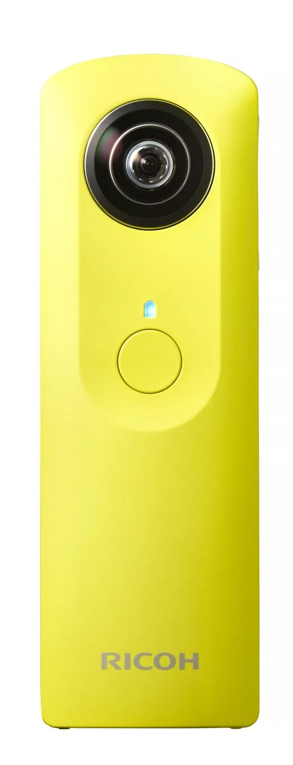 RICOH Theta m15 Yellow 360° Digital Camera for Celestial Sphere Image Shooting