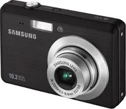 Samsung SL102 10MP Digital Camera Black, 3x Optical Zoom, 2.5' LCD, Digital Stabilization