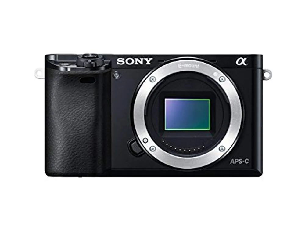 Sony a6000 Interchangeable Lens Digital Camera - Black, 24.3MP, Wi-Fi, Fast Hybrid Autofocus