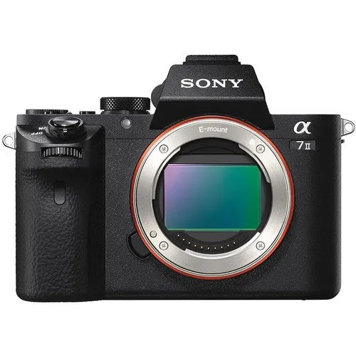 Sony Alpha a7II Mirrorless Digital Camera - 24.3MP Full-Frame, 5-Axis Stabilization, Renewed